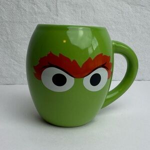 Sesame Street | Oscar the Grouch 18 oz Mug "I don't do mornings" Coffee Cup 2010